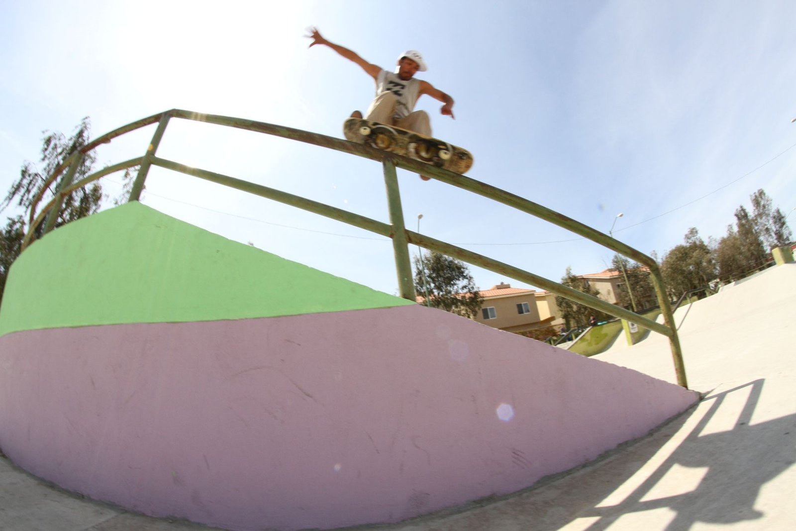 Latam skateboarding in Mexico