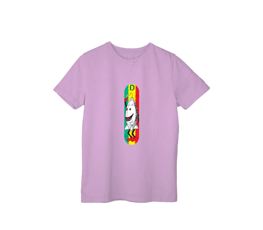 DVRSO SKATEBOARDS T-shirt "RASTA"